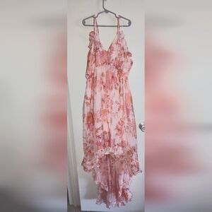Pink summer dress